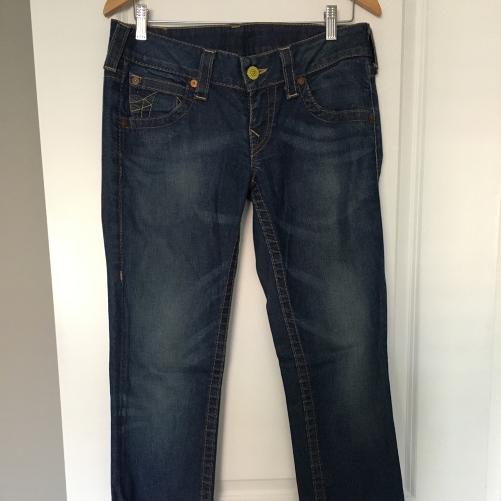 True Religion straight leg jeans